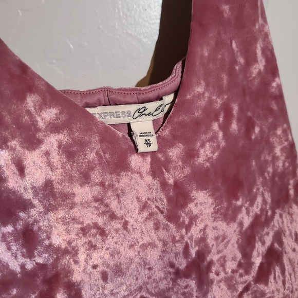 Express Velvet Top - Picture 2 of 2